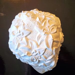 NWOT Latex Lily Swim Cap